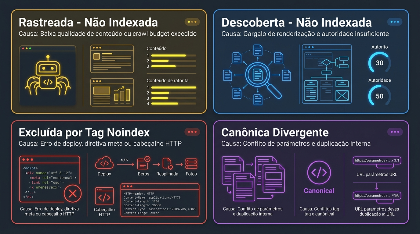 Matriz Técnica de Diagnóstico dos Quatro Estados Críticos de Cobertura do GSC
